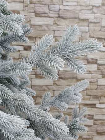 Пальмира раскидистая заснеженная_побег в интерьере_2_мал