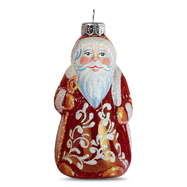 дед мороз в красной шубе